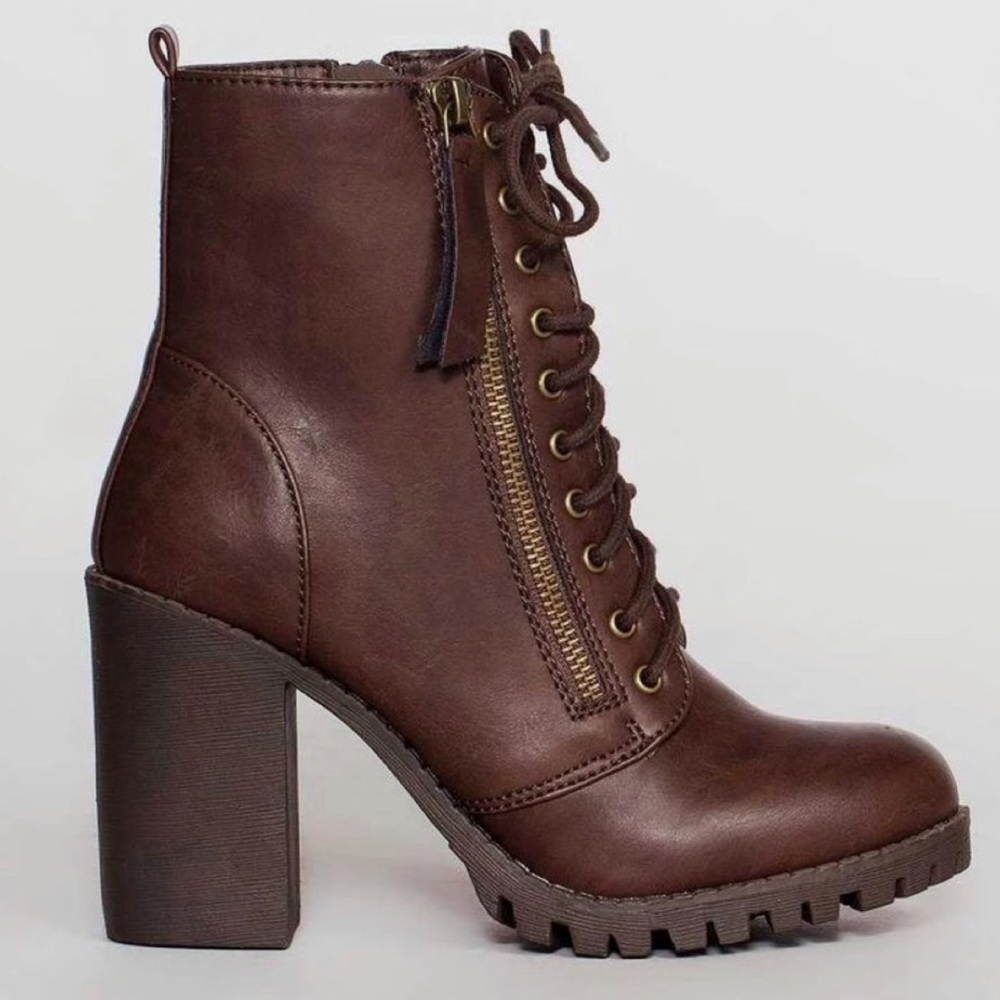 NEW Nina Booties- in Chocolate Brown - Picture 3 of 6